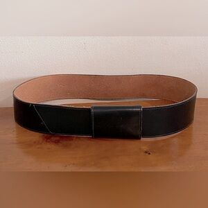Vintage Jill Stuart Wide Black Belt